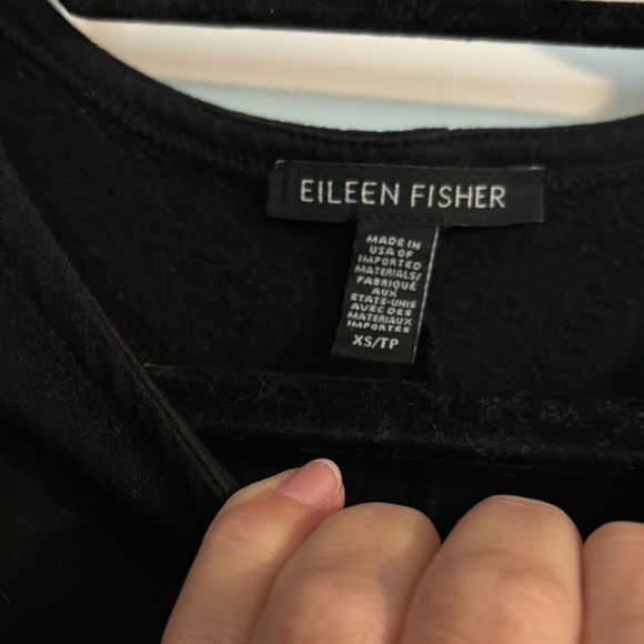 Eileen Fisher Cozy Zip Front Jumpsuit - Picture 5 of 6